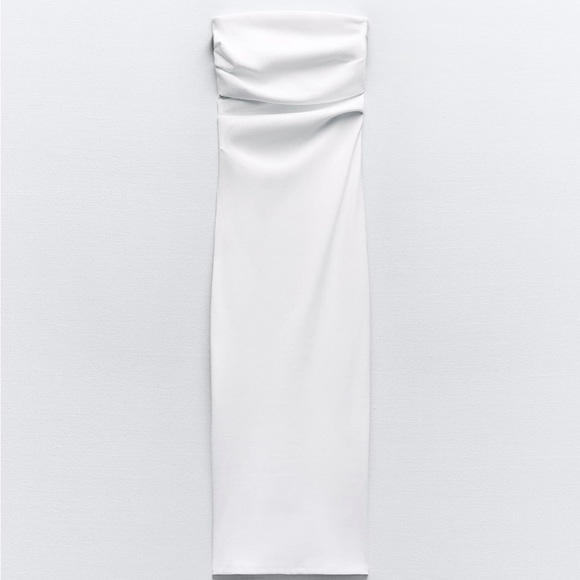 Zara Dresses & Skirts - Zara Strapless midi dress